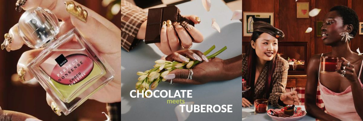 AVON Perfume Perfect Nonsense Choco Tuberose Revendedora