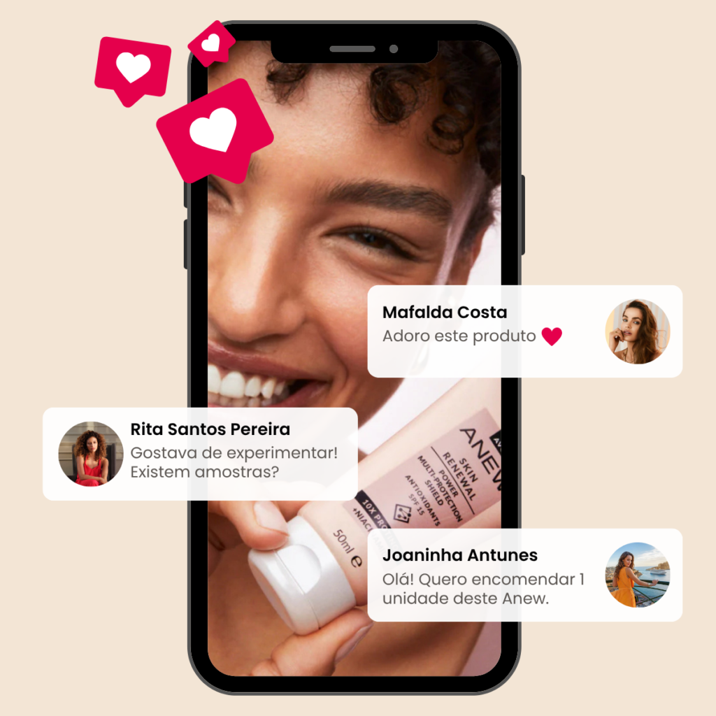 AVON Social Selling Beauty Influencer