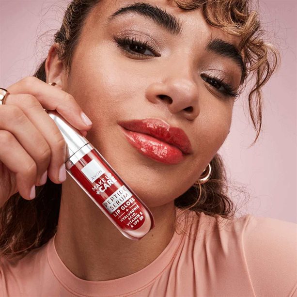 Maquilhagem Peptide Serum Lip Gloss Avon Revendedora