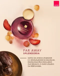 perfume far away splendoria avon revendedora